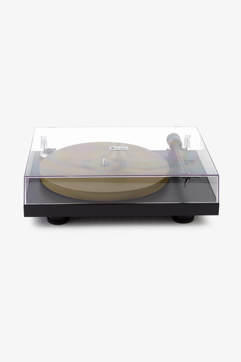 Lifestyle Fred Perry Record Deck Accessories Noir | FRNEJ38665