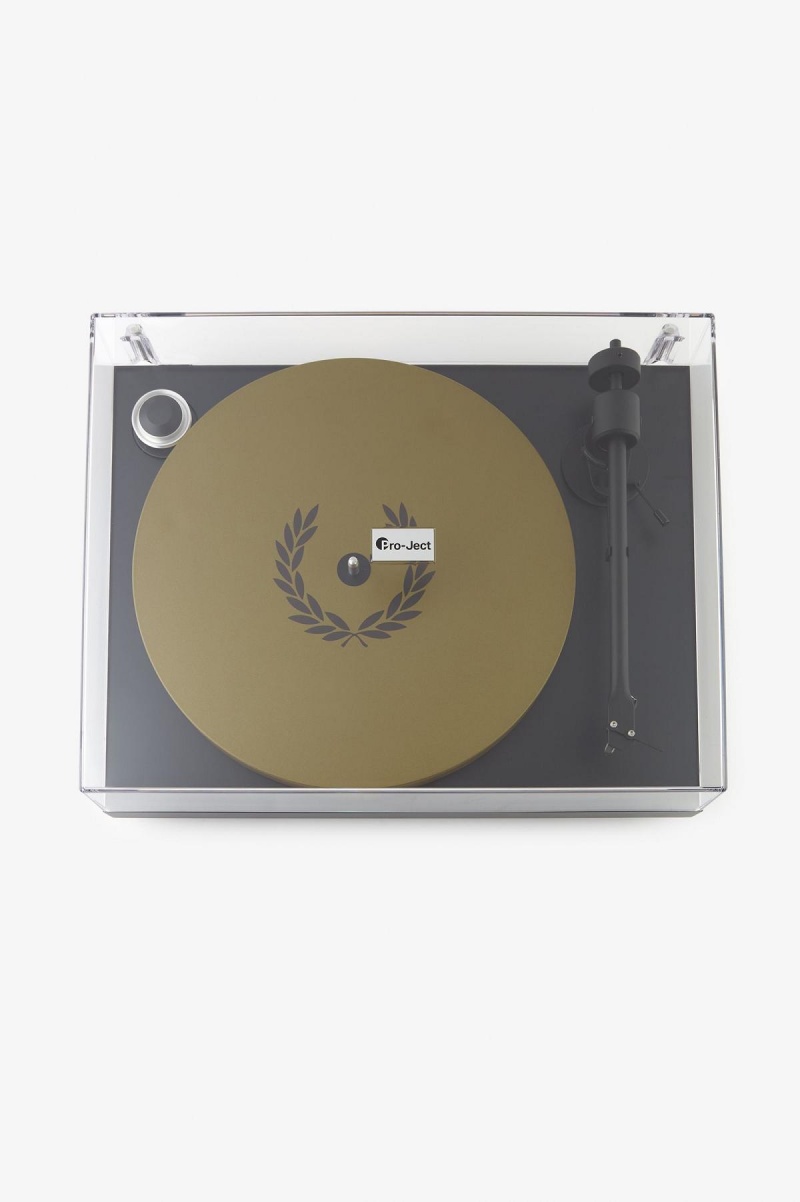 Lifestyle Fred Perry Record Deck Accessories Noir | FRNEJ38665