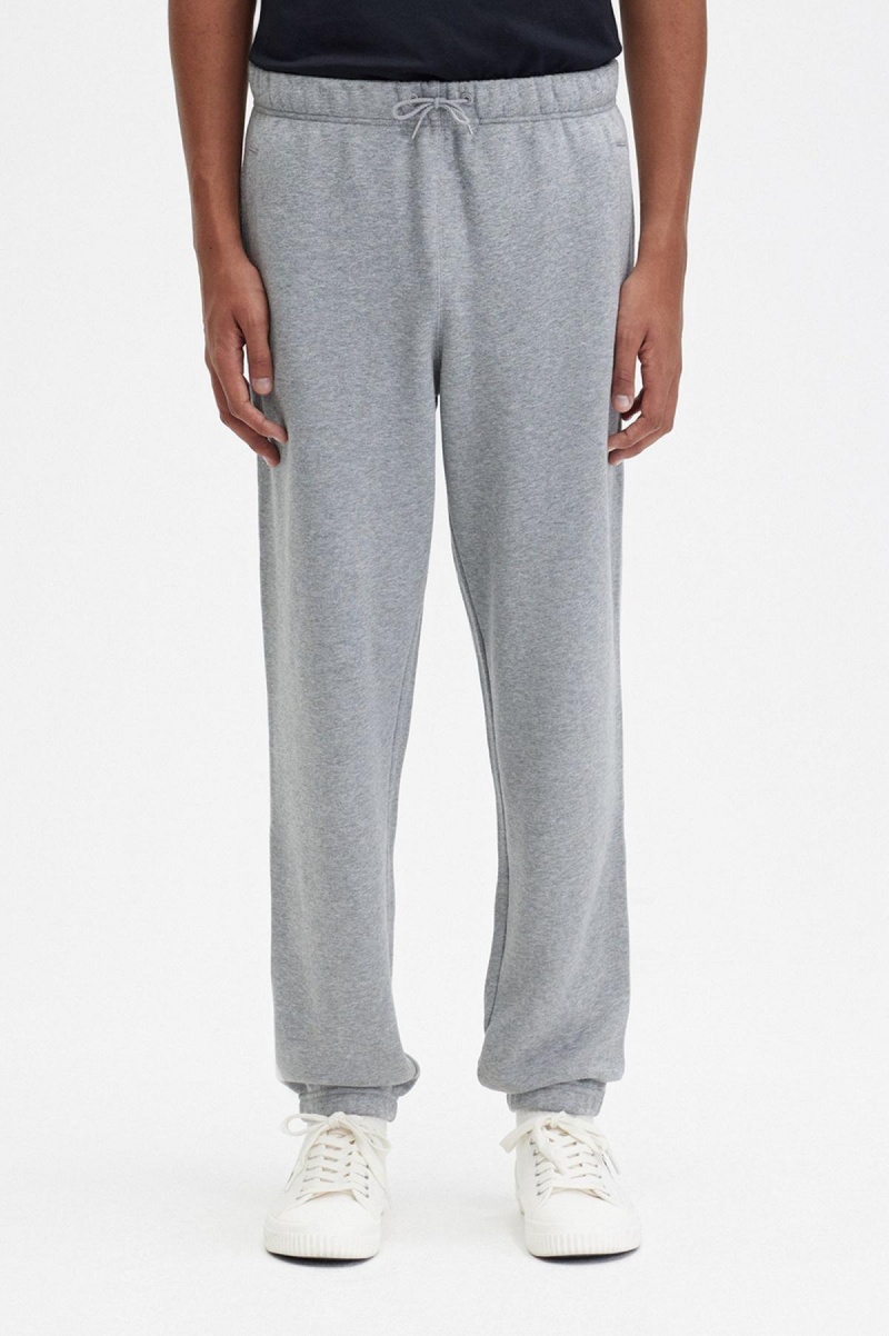Pantalons Fred Perry Loopback Sweat Pant Homme Steel Marl | FFRHY78828