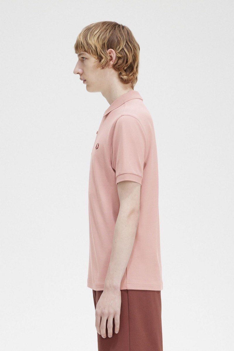 Polos Fred Perry M6000 Homme Rose Rose | GFREC82493