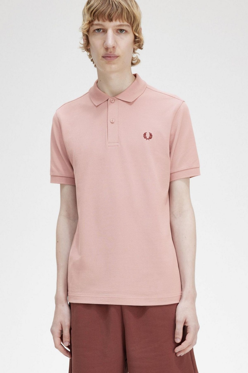 Polos Fred Perry M6000 Homme Rose Rose | GFREC82493