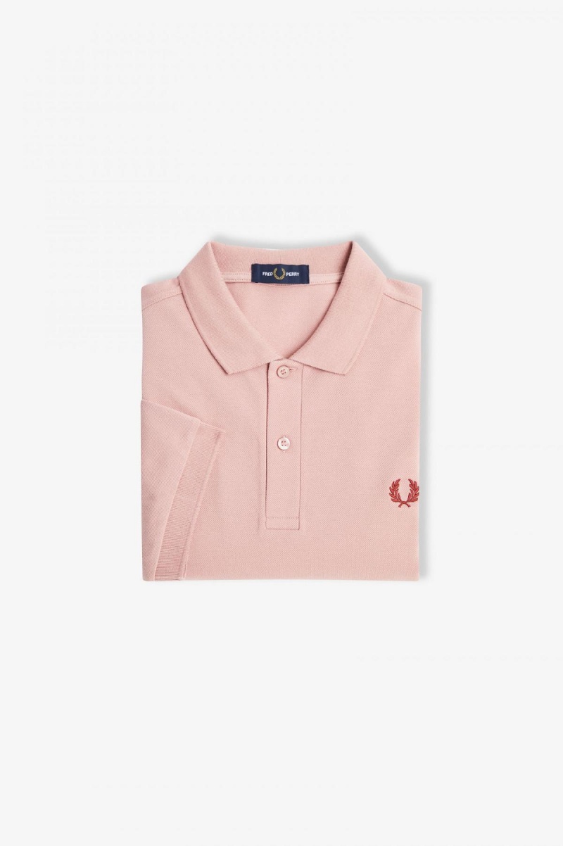Polos Fred Perry M6000 Homme Rose Rose | GFREC82493